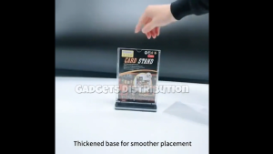 A6 A5 A4 Transparent Acrylic Display Paper Card Stand Table Desk Menu Stand Horizontal Vertical 3147.1