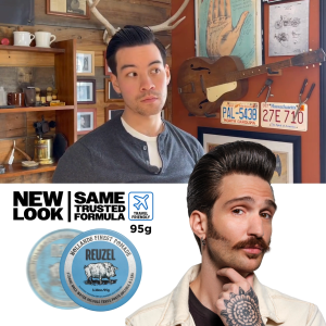 Reuzel Blue High Shine Strong Hold Pomade | NEW PACKAGING 2025-SGPOMADES