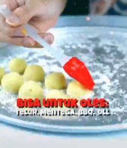 Alat Kuas Silikon Oles Kue Barbeque BBQ Silicone Brush Mentega