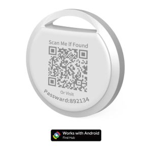 QR Code Android Tracker Bag Anti Loss Locator Work with Googles Find Hub App Navigate Smart Home Item Finder for Xiaomi Pixel
