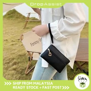 DROPASSIST 2121 READY STOCK Simple Women Clutch Bag Small Bag Wallet Women Coin Purse Phone Bag Dompet Wanita