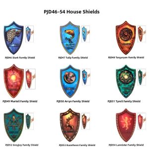 Game of Thrones Family Crest Shield Gradient Print Building Block Accessory