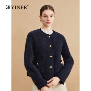 Eco-friendly Warm French Style Short Wool Jacket