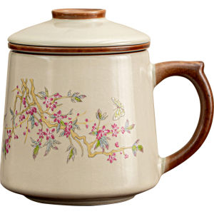 XIANGYE | Tea Water Separation Office Ceramic Cup