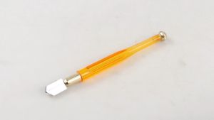 Pisau Pemotong Kaca Minyak Gold Alat Pemotong Kaca Keramik Alat Potong Kaca Simpel Praktis Oil Glass Cutter Diamond Cutting