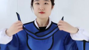 Lead rubber apron anti-radiation skirt apron  X-ray Y-ray shielding apparel Security machine clothes 0.35mmpb/0.5mmpbLead Collar X ray Protective Thyroid Protection Collar/Lead Apron X ray Protective Lead Collar for Clinic