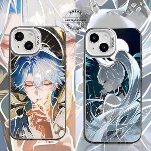 Starry Sky Railway Phone Case Fei Xiang White Epaulette Black Tower All-weather Card Kavka for Apple 17 Color Silver iPhone 16 Huawei M70 Xiaomi 17 Redmi K80 IQOO 13 OnePlus Ace 5