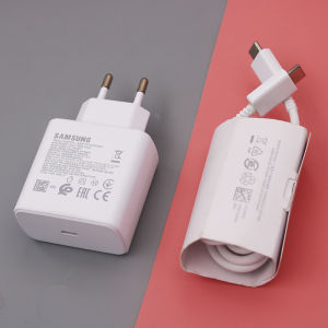 Samsung | Samsung A56 A55 A54 C55 5G S25 Edge 45W PD Charger Super Fast Charge Adapter For Galaxy S26 S24 S23 Ultra S25 Plus Tab S9+ S10+