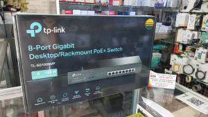 Switch Desktop/Rackmount 8 cổng Gigabit với 8 cổng PoE+ TP-LINK TL-SG1008MP