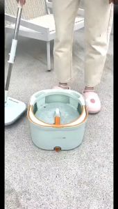 Effortless Cleaning With Hands-Free Separation Of Dirty Water Spin Mops Convenient Dust Cleaning With Electrostatic Mop