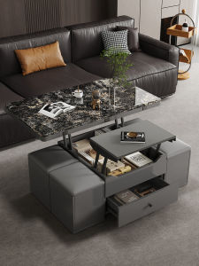 GUANYU | Adjustable Foldable Storage Living Room Table