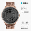German Ziiiro Magnetic Suspension Wormhole Men's Watch Needle-Free Personality Creative New Concept Black Technology Swiss Watch. 