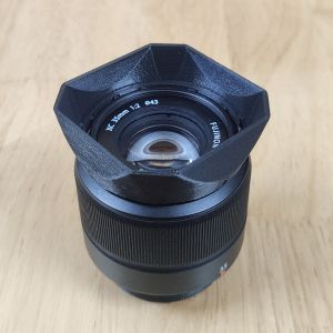 Homemade Suitable for Fuji Fujinon XC XF 35mm 1:2 23mm 1:2 Lens Square Hood