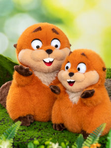 QIAOSHANG | Cute Beaver Plush Toy Sleep Pillow Gift