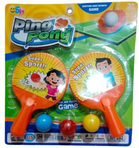 MAINAN ANAK BIG PING PONG / RAKET PING PONG SET SH 282