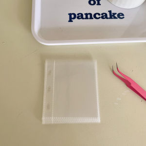 Original Blue Plaid Rabbit Four Grid Card Binder A5 Loose Leaf Polaroid Album Aidou Album Mini Truck Storage Book