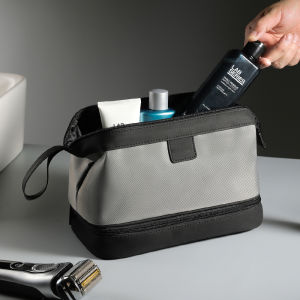 WANYU | Mens High-End Travel Wash Bag with Water-Resistant and Large Capacity