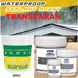 LEM TRANSPARAN JAYSUING CAT ANTI BOCOR INVISIBLE WATERPROOF INSULATING SEALANT KERAMIK KAMAR MANDI