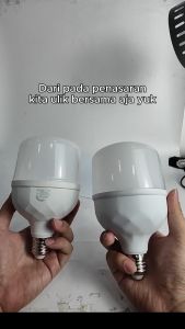 LAMPU LED SNI 60 WATT XTRA TERANG GARANSI KUALITAS HANNOCH JUMBO PREMIUM TERMURAH VOSCO 5-60WATT