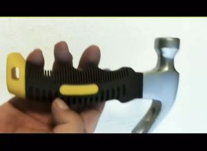 Palu Kambing Mini Gagang Bogel Fiber Pixel Tool Palu Perkakas Mini Claw Hammer