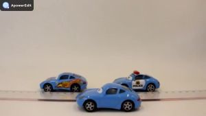 Takara Tomy | Cars Toys Sally Carrera Police Red Plated Version Lightning McQueen Couple Version Alloy Diecast Toy Car