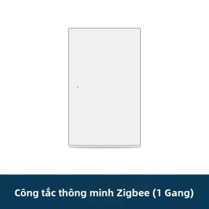 Công Tắc Tường ZemiSmart Zigbee Nút Nhấn Trung Tính Điều Khiển Bằng Giọng Nói Qua Tuya Alexa Google Home Đạt Chứng Nhận AU.