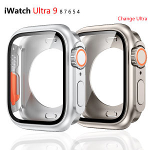 Đổi sang Ốp bọc hoàn toàn siêu 360 cho đồng hồ Apple Miếng dán màn hình kính cường lực 45mm 44mm cho iWatch sê-ri 9 8 7 6 SE 5 4