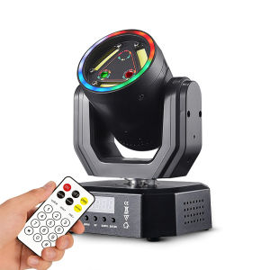 Mini Moving Head Laser Strobe Light 20W DMX512 Sound Activated RGB LED Effect Light for DJ Disco Party Club Stage Show