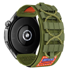 22mm Nylon Weaving Loop Strap for Huawei Watch GT 5 Pro 46mm Sports Bracelet for Huawei Watch 3/4 Pro GT5 GT4 GT3 GT2 Wristband