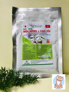 Men tiêu hoá sống cao tỏi cho cá lươn ốc ếch tôm. (Sumi 1 gói/100gram).