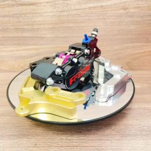 Heo Dầu Frando 4 Pis Màu Đen + Pad CNC Vario/Click/Vision đĩa 260/267mm