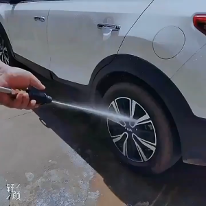 Nozzle Gun jet Cleaner 100 Bar DRAT M14 Adjustable Nozzle Putar Turbo Nozzle Jet Cleaner Adjustable Nozzle Spray Gun Pendek High Pressure.