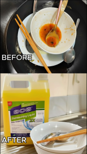 808 Detergent Dishwashing Yellow – 5L & 25L Grease Cleaner
