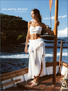 Atlantic Beach | Summer Vacation Wrap Skirt Set