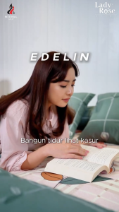 Lady Rose Prime - Sprei Queen B2 160x200 Tinggi 30cm Bantal 2 Guling 2 - Motif Abstrak / Bunga / Geometri / Minimalis