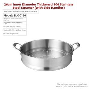 Stainless Steel Home Use Steamer