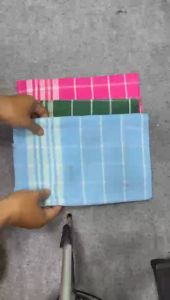 Serbet Dapur Lap Kotak Besar Kain Warna Serbaguna Lap Piring 12 Pcs / 1 Lusin