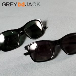 Grey Jack Kacamata Hitam Sunglasses Polarized Anti UV400 Model Kotak Bahan TR90 Ringan Fashion Laki-laki dan Wanita 1805
