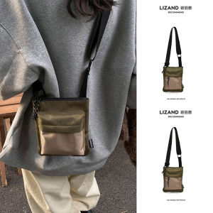 กระเป๋าสะพายไหล่ผ้าอ็อกซ์ฟอร์ดสไตล์เกาหลีสำหรับผู้หญิง กระเป๋าใส่โทรศัพท์มือถือแบบลำลอง กระเป๋าสตางค์ขนาดเล็ก กระเป๋าสะพายไหล่แบบหนังสือ