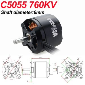 Surpass Hobby C5055 5065 6354 335KV 435KV 570KV 760KV Brushless Motor for RC Airplane Aircraft Multicopter Helicopter DIY Part