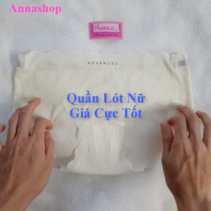 Quần lót nữ su đúc thun lạnh lụa băng liền mạch màu trơn trẻ trung thoải mái thoáng mát (MS 03149) Anna Shop