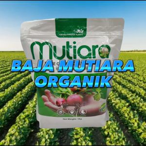 Mutiara 100% Organic Fertilizer Malaysian Product 1KG=1Pack