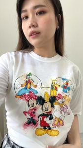 Carotyles Baju Atasan Kaos Couple Keluarga Family Wanita Anak Perempuan Laki Laki Pasangan Oversize Jumbo Lengan Pendek Panjang Korean Style Terbaru MK SPLASH