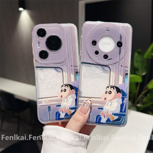 Window Snow Travel Xiaoxin Snowflake Quicksand Shell Suitable for Nova12 Enjoy 60 Huawei Mate60pro/P70/P60