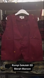 Rompi Seragam Sekolah SD Anak Perempuan & Laki-laki / Rompi Sekolah SD / Rompi SD / Rompi Sekolah Anak Perempuan / Rompi Sekolah Anak Laki-laki