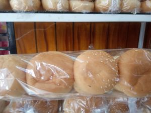 roti burger mini kecil mungil 1 pak isi 12 butir
