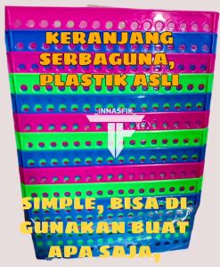 Keranjang Serbaguna Multi Fungsional Berbahan Plastik