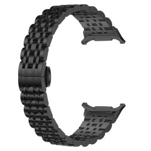 Curved End Watch Strap for Samsung Galaxy Ultra/Ultra 2 47mm Bracelet Stainless Steel Band for Galaxy Watch 9 8 8Classic Correa