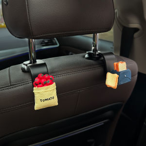 Creative Car Rear Seat Back Hooks Multi-Functional Vehicle Interior Hooks ABS Material Car Storage Organizer Hooks