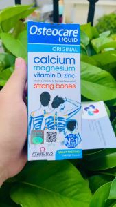 Siro OSTEOCARE LIQUID ORIGINAL - Hỗ trợ bổ sung canxi cho cả gia đình.